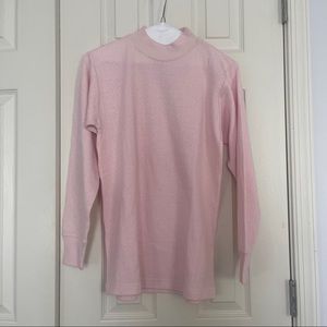 Baby pink wool sweater